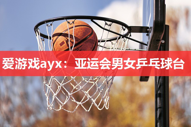 爱游戏ayx：亚运会男女乒乓球台