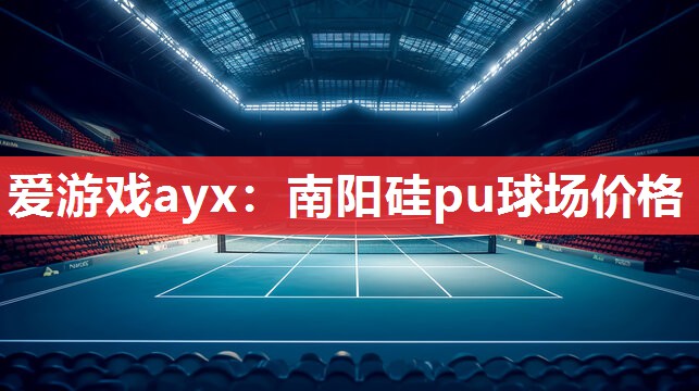 爱游戏ayx：南阳硅pu球场价格